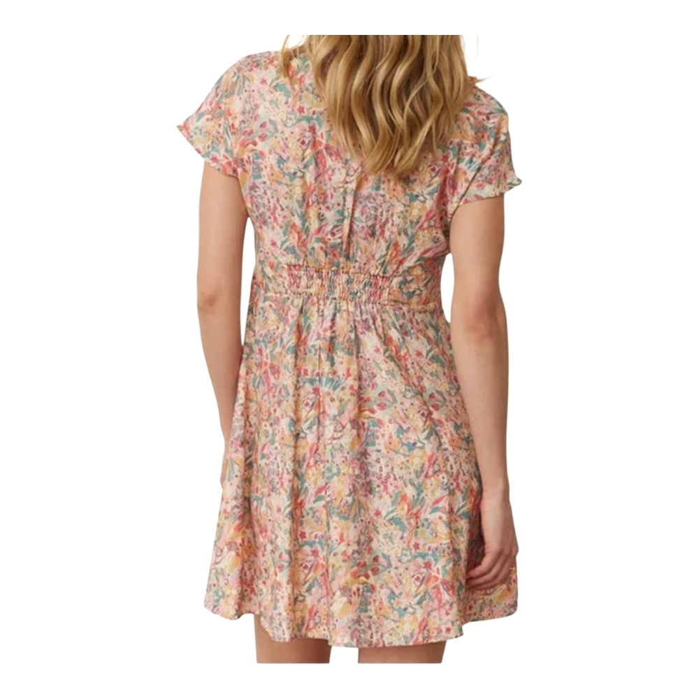 Marine Layer Camila Floral Button Front Minidress Size XL  SZ 16 Womens - Picture 3 of 12